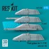 RESKIT RS72-0501 Pivot pylons for F-111C with LAU-105 (4 pcs) (1/72)